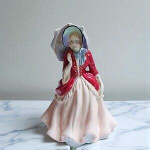 Vintage Paragon Lady Patricia Figurine –Fine Bone China  Made in England, 1950's